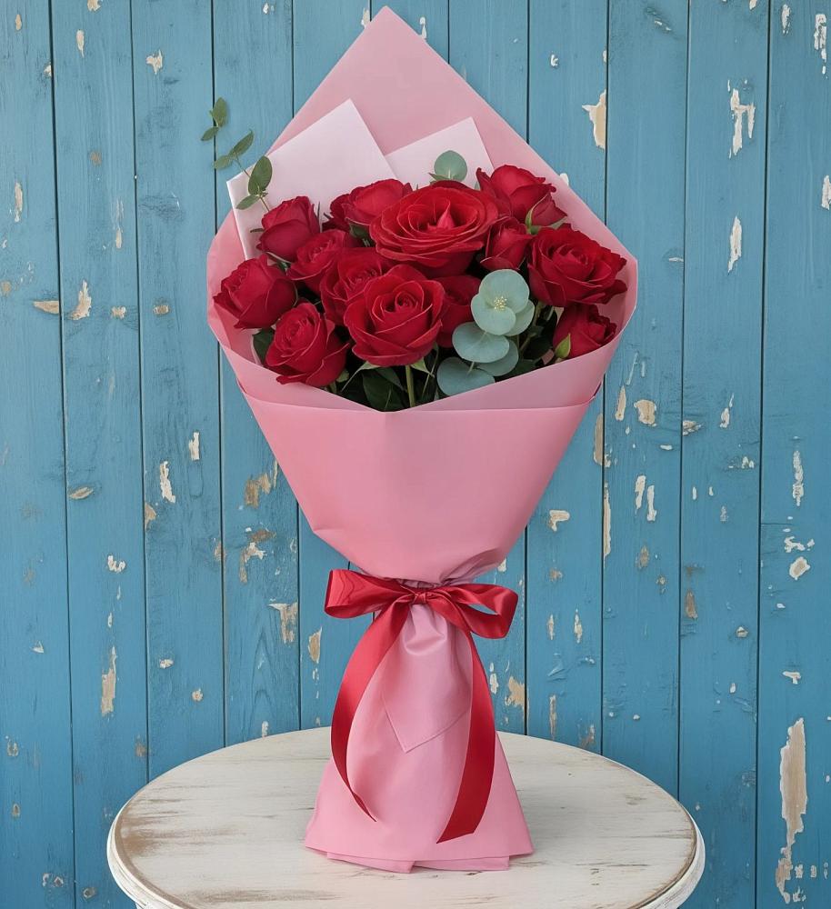 Букет цветов из: Розы в Киевском