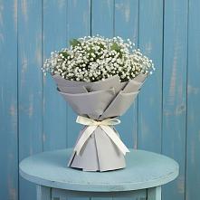 Букет цветов из:  Гипсофила в Киевском