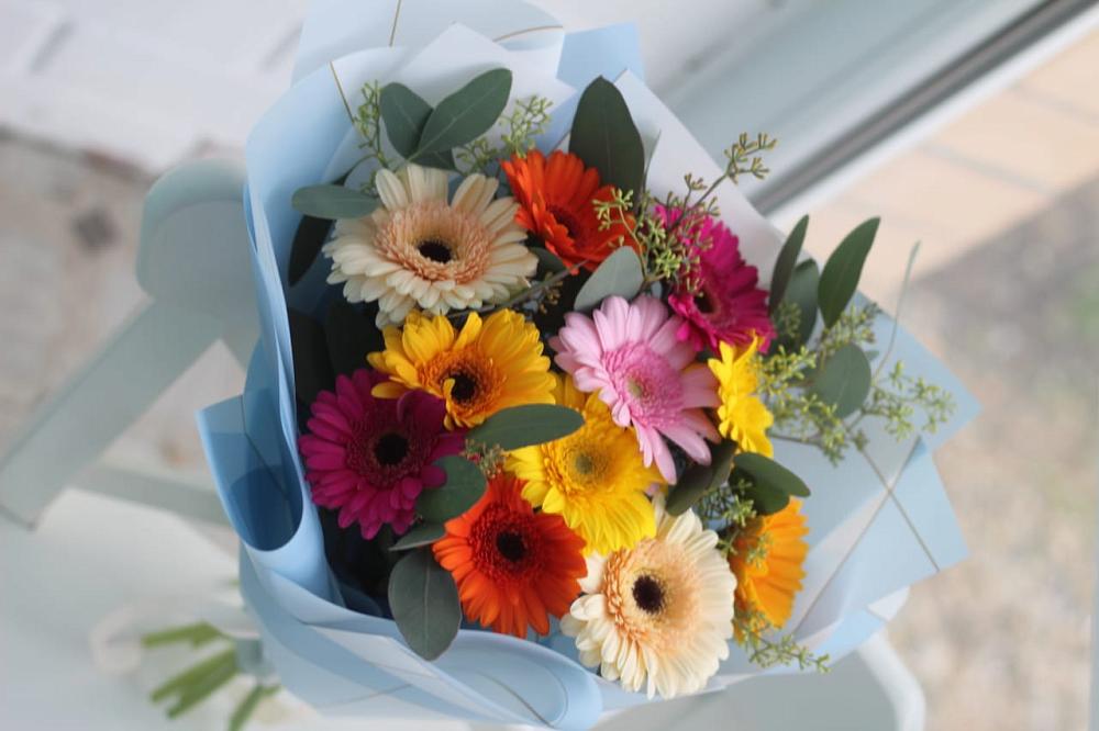 Букет цветов из: Герберы в Киевском