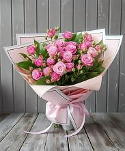 Букет Розовый кустик в Киевском