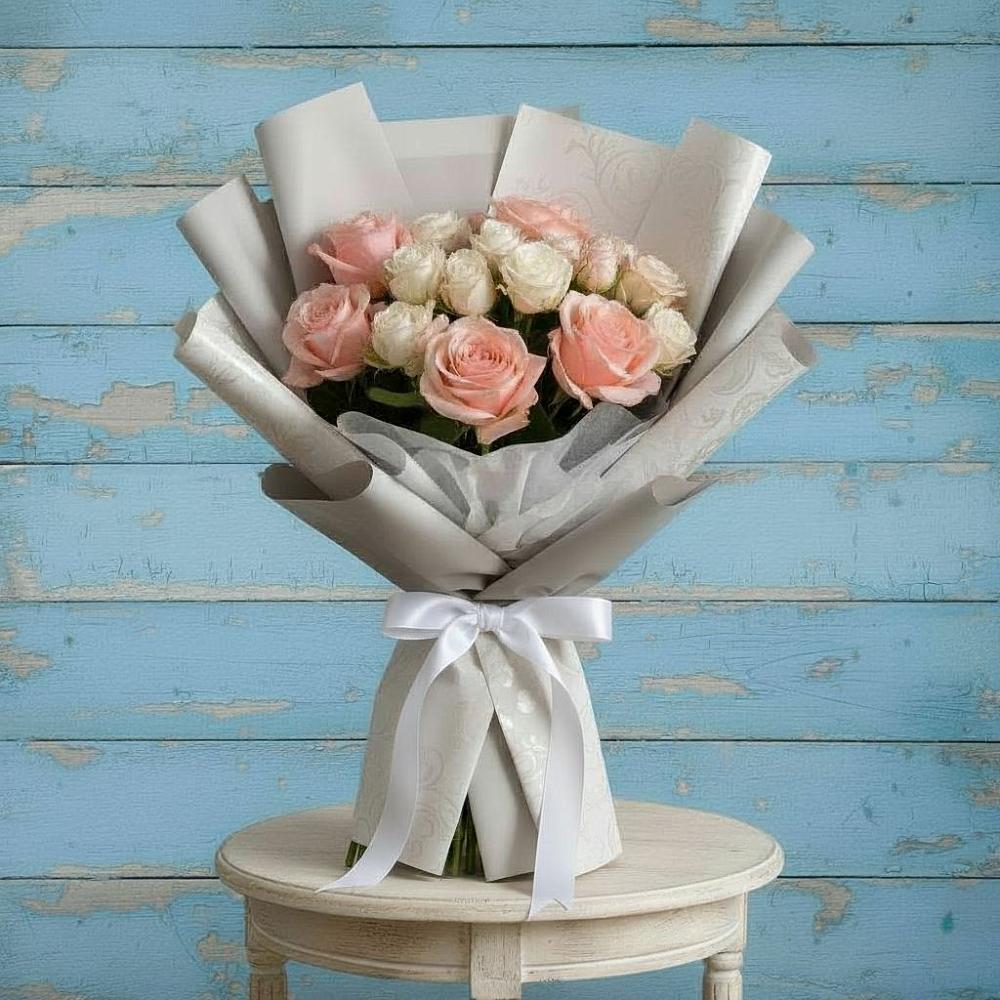 Букет цветов из: Розы в Киевском