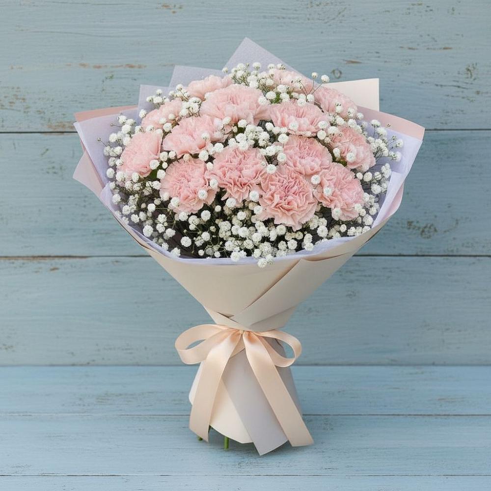 Букет цветов из: Гвоздики в Киевском