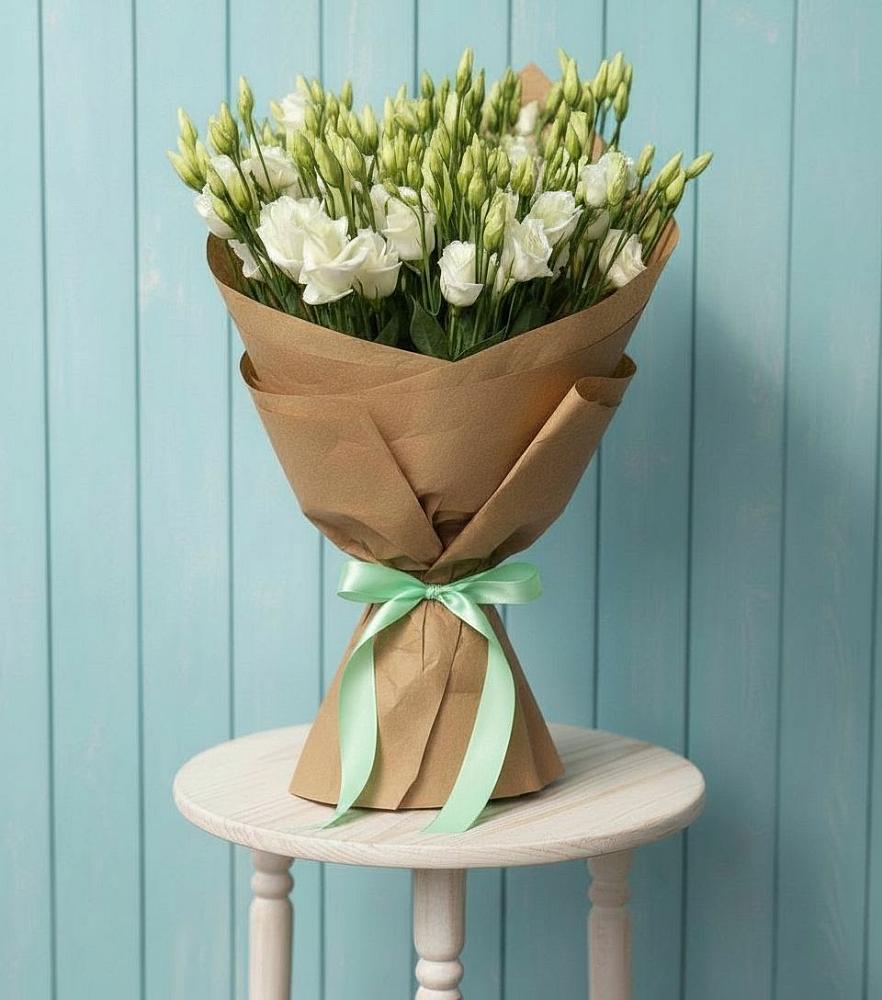 Букет цветов из: Лизиантусы в Киевском