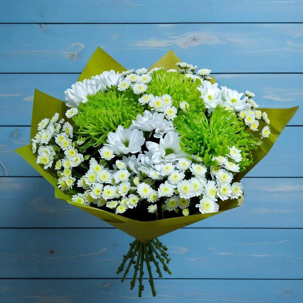 Букет цветов из: Хризантемы в Киевском