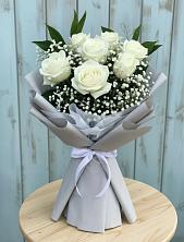 Букет цветов из:  Розы в Киевском