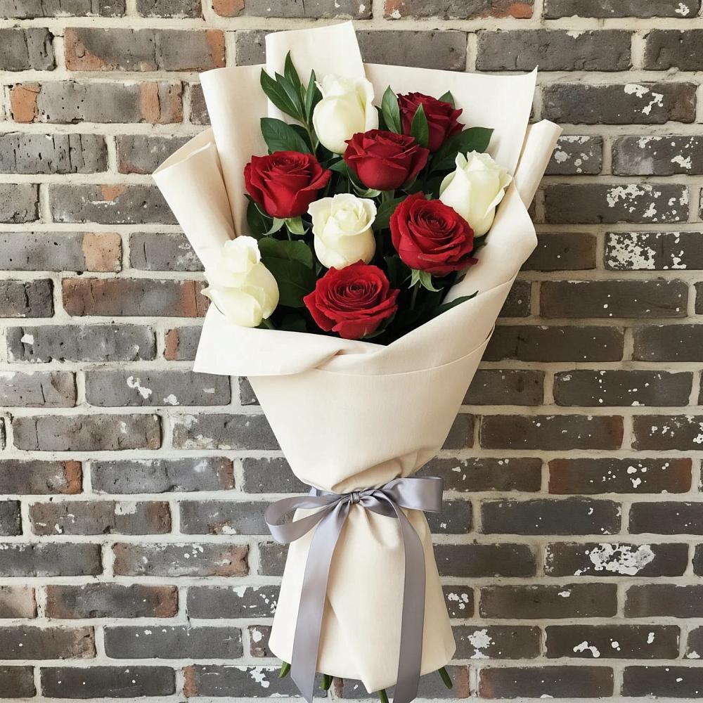 Букет цветов из: Розы в Киевском