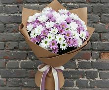 Букет цветов из:  Хризантемы в Киевском