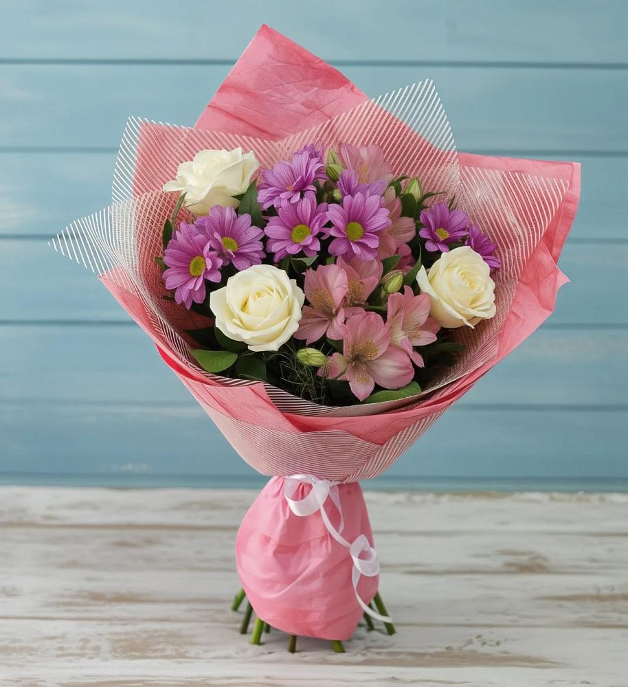 Букет цветов из: Герберы в Киевском