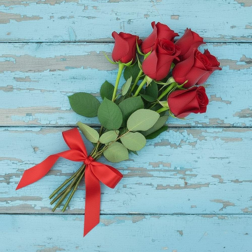 Букет Красные розы в Киевском