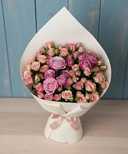 Букет цветов из:  Розы #REPLACE_PRED# Киевском