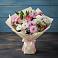 Букет цветов из: Хризантемы, Альстромерии и Розы в Киевском